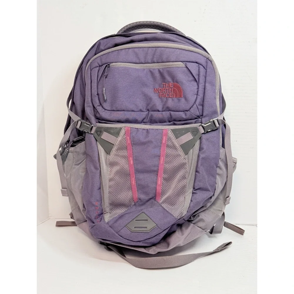 The North Face Recon FlexVent Laptop Backpack Purple Gray NF00CLG3 19